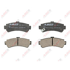 set placute frana disc NISSAN ALMERA I N15 Producator ABE C21037ABE