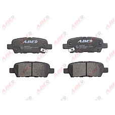 set placute frana disc NISSAN MURANO Z50 Producator ABE C21042ABE