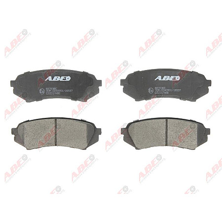 set placute frana disc TOYOTA LAND CRUISER 100 UZJ100 Producator ABE C22017ABE