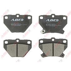set placute frana disc TOYOTA CELICA ZZT23 Producator ABE C22020ABE