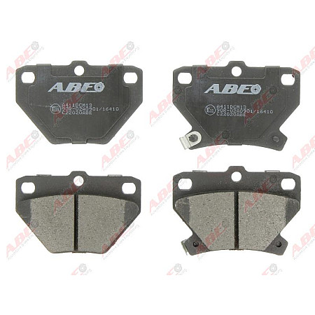set placute frana disc TOYOTA CELICA ZZT23 Producator ABE C22020ABE