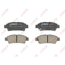set placute frana disc TOYOTA AVENSIS VERSO CLM2 ACM2 Producator ABE C22025ABE