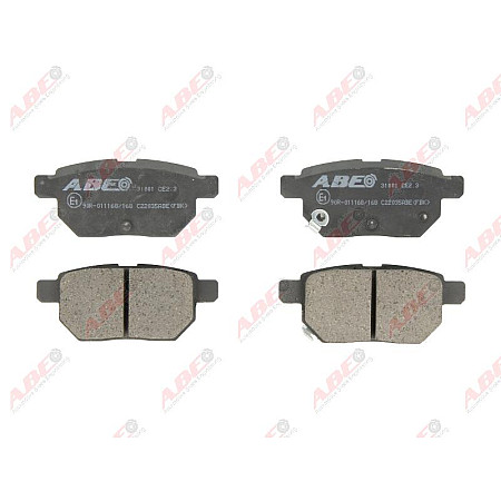 set placute frana disc TOYOTA COROLLA sedan E15 Producator ABE C22035ABE