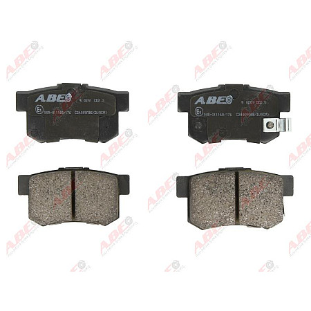set placute frana disc SUZUKI KIZASHI FR Producator ABE C24009ABE