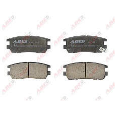 set placute frana disc MITSUBISHI SIGMA F2A F1A Producator ABE C25005ABE