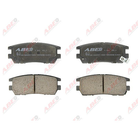 set placute frana disc MITSUBISHI SIGMA F2A F1A Producator ABE C25005ABE