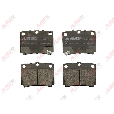 set placute frana disc MITSUBISHI PAJERO II Canvas Top V2W V4W Producator ABE C25011ABE