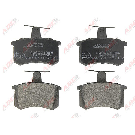 set placute frana disc VW GOLF I 17 Producator ABE C2A001ABE