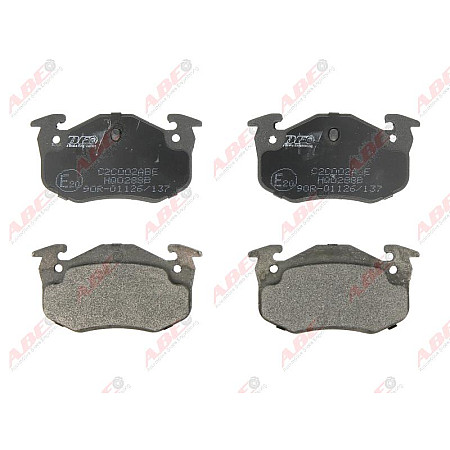set placute frana disc RENAULT 19 I Cabriolet D53 Producator ABE C2C002ABE