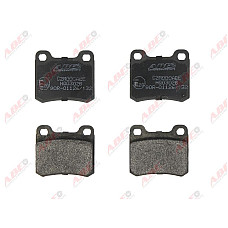 set placute frana disc MERCEDES-BENZ 190 W201 Producator ABE C2M000ABE