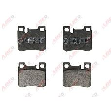 set placute frana disc MERCEDES-BENZ KLASA S W126 Producator ABE C2M002ABE