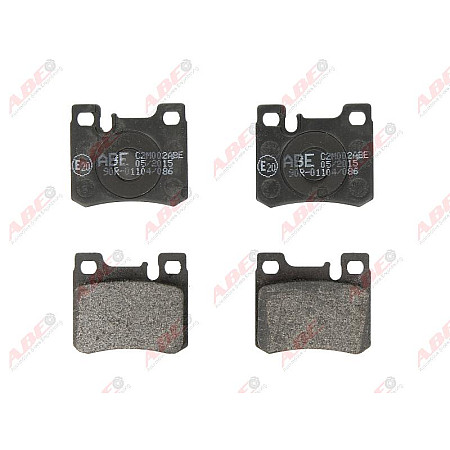 set placute frana disc MERCEDES-BENZ sedan W124 Producator ABE C2M002ABE