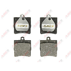 set placute frana disc MERCEDES-BENZ SLK R170 Producator ABE C2M014ABE