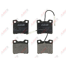 set placute frana disc PEUGEOT 605 6B Producator ABE C2P002ABE
