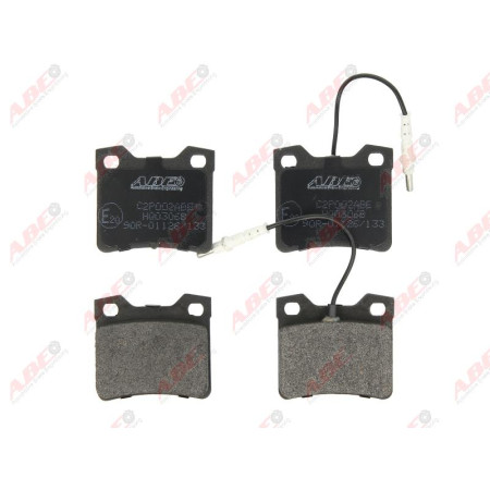 set placute frana disc PEUGEOT 605 6B Producator ABE C2P002ABE