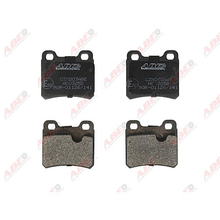 set placute frana disc OPEL VECTRA A hatchback 88 89 Producator ABE C2X003ABE