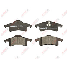 set placute frana disc Producator ABE C2Y003ABE