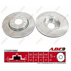 Disc frana OPEL VIVARO nadwozie pene F7 Producator ABE C31097ABE