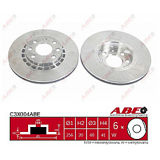 Disc frana OPEL TIGRA 95 Producator ABE C3X004ABE