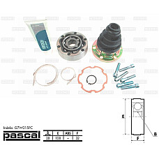 Set articulatie planetara ALFA ROMEO 164 164 Producator PASCAL G7W015PC