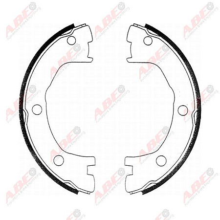 Set saboti frana frana de mana RENAULT TRUCKS MASCOTT nadwozie pene / kombi Producator ABE CRE000ABE