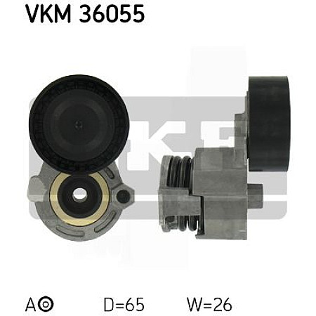 rola intinzator curea transmisie NISSAN JUKE F15 Producator SKF VKM 36055