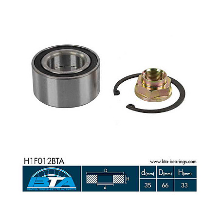 Set rulment roata FIAT TIPO 160 Producator BTA H1F012BTA