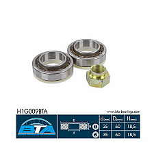 Set rulment roata FORD FIESTA III GFJ Producator BTA H1G009BTA