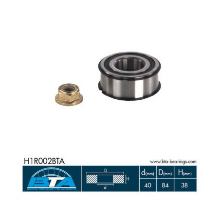 Set rulment roata RENAULT SAFRANE I B54 Producator BTA H1R002BTA