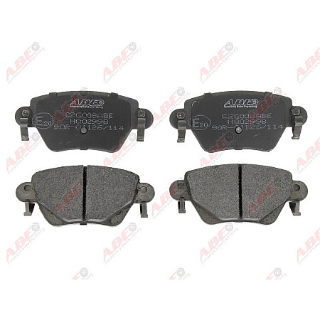 set placute frana disc RENAULT KANGOO Express FC0/1 Producator ABE C2G008ABE