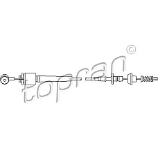 Cablu acceleratie FORD FOCUS kombi DNW Producator TOPRAN 302 775