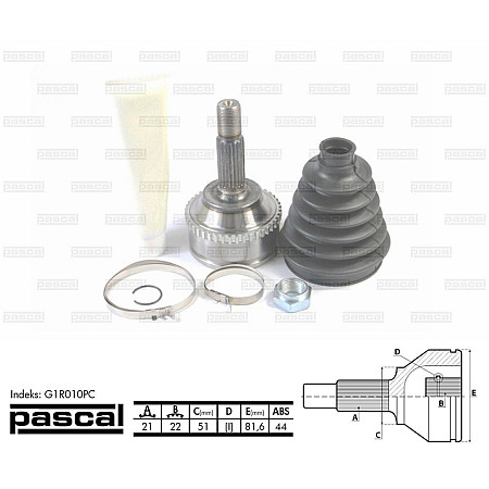 cap planetara RENAULT MEGANE I Classic (LA0/1_) PASCAL G1R010PC