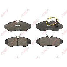 set placute frana disc PEUGEOT BOXER Autobus 230P Producator ABE C1F044ABE