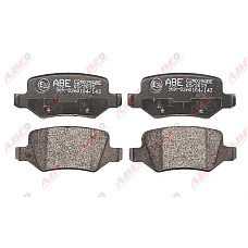 set placute frana disc MERCEDES-BENZ VANEO 414 Producator ABE C2M029ABE
