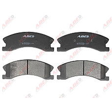 set placute frana disc Producator ABE C1Y036ABE