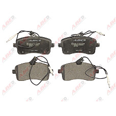 set placute frana disc PEUGEOT 407 coupe 6C Producator ABE C1P045ABE