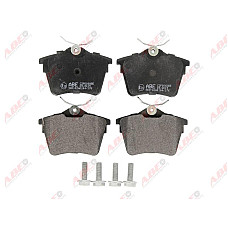 set placute frana disc PEUGEOT 407 6D Producator ABE C2P006ABE