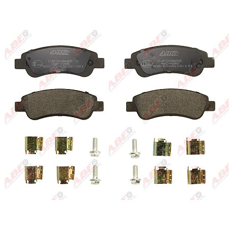 set placute frana disc PEUGEOT BOXER platforma / podwozie Producator ABE C2F009ABE