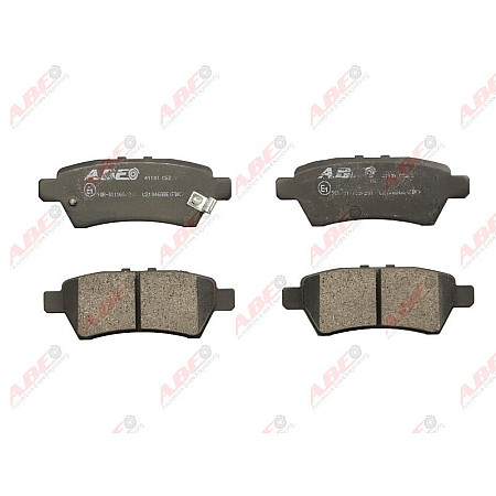 set placute frana disc NISSAN NAVARA D40 Producator ABE C21046ABE