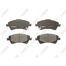set placute frana disc TOYOTA AURIS NZE18 ZRE18 Producator ABE C12123ABE