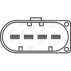 Bobina de inductie PORSCHE CAYENNE 4.5 09.02-09.07 PORSCHE CAYENNE (9PA), Crossover, 09.2002 - 12.2010 Champion BAEA012E