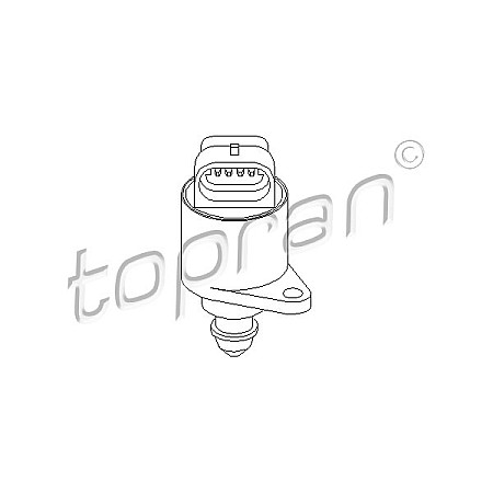 motoras pas cu pas reglaj admisie aer CITROEN BERLINGO nadwozie pene M Producator TOPRAN 721 458
