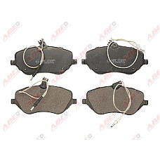 set placute frana disc PEUGEOT 407 coupe 6C Producator ABE C1P046ABE