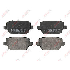 set placute frana disc FORD MONDEO IV sedan BA7 Producator ABE C2G017ABE