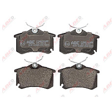 set placute frana disc VW BORA 1J2 Producator ABE C2W026ABE