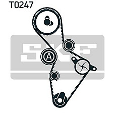 Set pompa apa + curea distributie VW PASSAT Variant 3C5 Producator SKF VKMC 01222