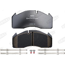 Set placute frana.frana disc Set placute frana MERITOR numar WVA. 29125 29277 VOLVO 9700 9900 B12 B9 FH FH12 FH16 VOLVO 9700 (B12B), Autobuz, 04.2001 - Beral BCV29125TK