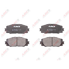 set placute frana disc TOYOTA PRIUS C NHP10 Producator ABE C12133ABE