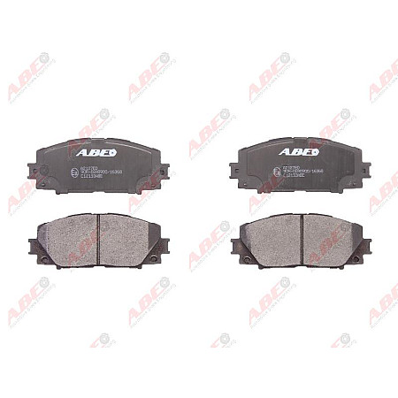 set placute frana disc TOYOTA PRIUS C NHP10 Producator ABE C12133ABE