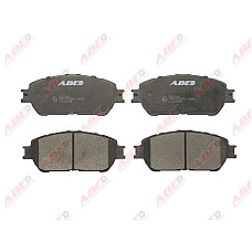 set placute frana disc TOYOTA AVALON sedan GSX3 Producator ABE C12125ABE